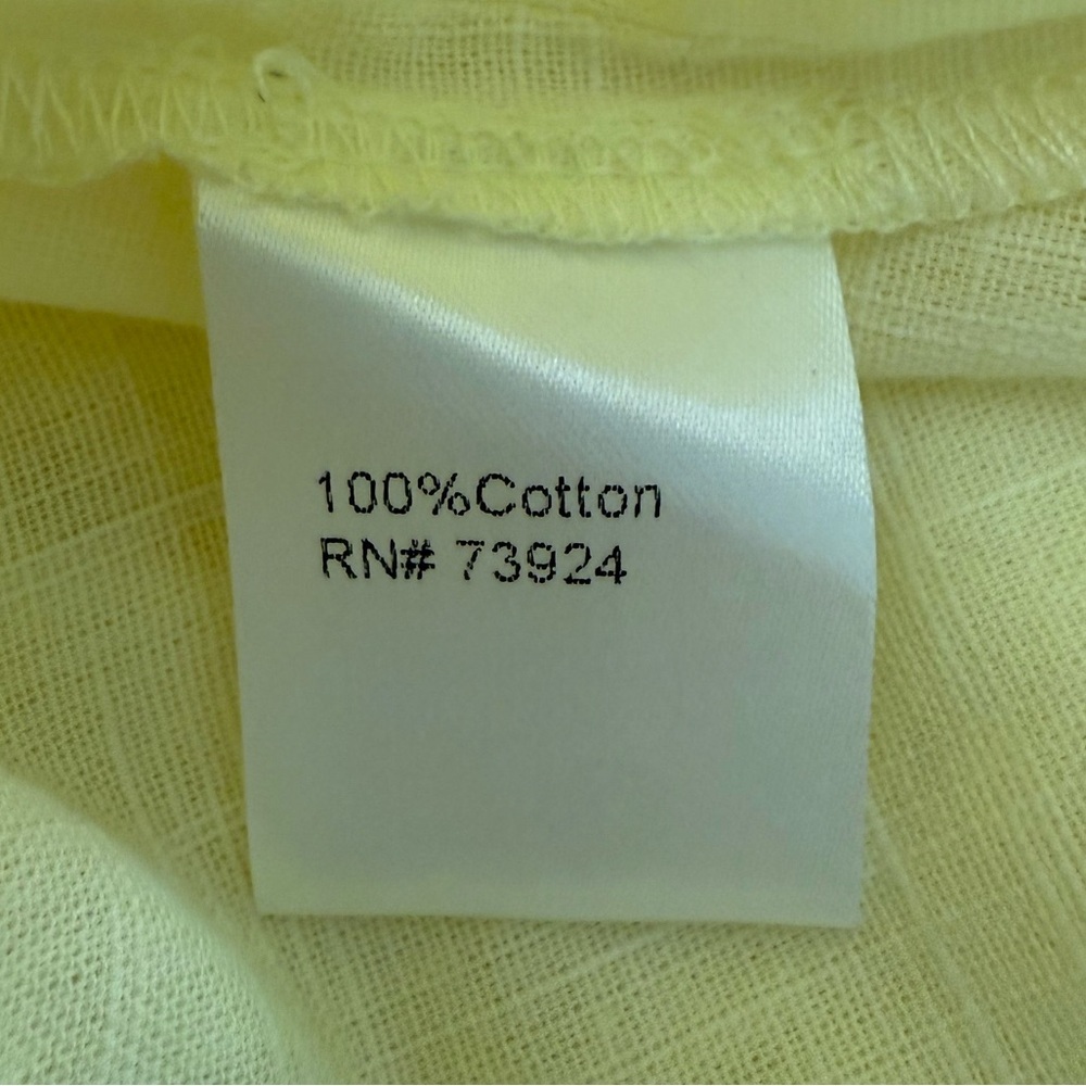MING WANG 100% Cotton Preppy Lightweight Minimalist Lagenlook Chic Tunic M NWT - Picture 11 of 11